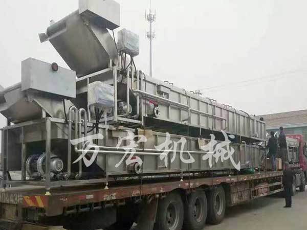 蔬菜漂燙殺青機(jī)發(fā)貨